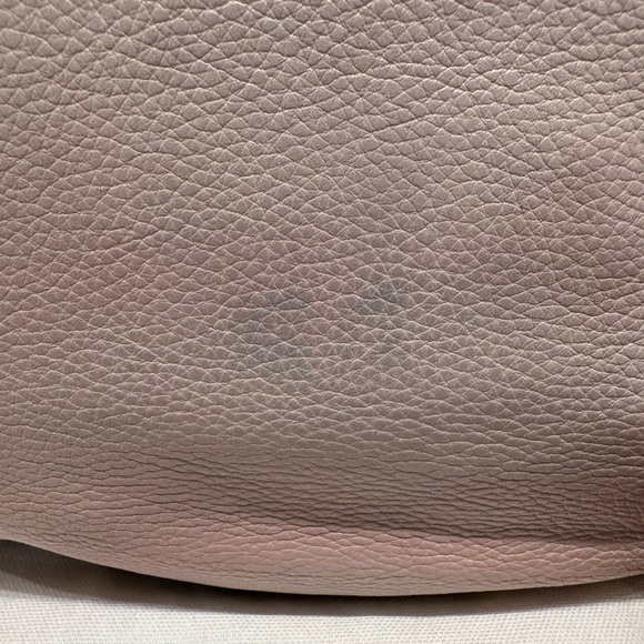 Chloe Marcie Medium Taupe Leather Crossbody Saddle Bag - Picture 11 of 12